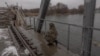 Ukraine has relied on the Oskil River for a natural defensive structure against Russian forces in the Kharkiv Region. Russia found a way to go under the river. (file photo)