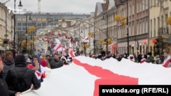 Акцыя пратэсту 26 студзеня ў Варшаве