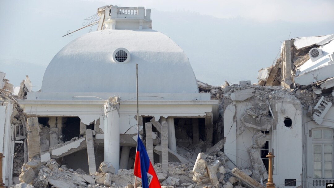 Haitidə Prezident Sarayı, 20 yanvar 2010