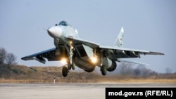 Ілюстраційне фото. Винищувач МіГ-29 у Сербі