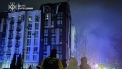 Последствия попадания дрона в дом в Бучанском районе