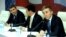 Справа налево: Бидзина Иванишвили, Арчил Талаквадзе и Мамука Мдинарадзе