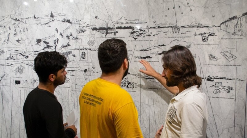 Umjetnici protiv zidova na migrantskom putu
