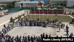 A gathering of provincial officials in Logar on June 5. 