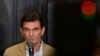 Bolivia's center right President-elect Rodrigo Paz of the Christian Democratic Party holds a press conference a day after the presidential election runoff in La Paz on October 20.