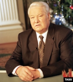 Борис Ельцин объявляет о своей отставке. 31 декабря 1999 года