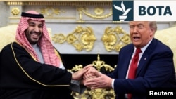 Presidenti amerikan, Donald Trump, gjatë takimit me Princin saudit të Kurorës, Mohammed bin Salman, në Shtëpinë e Bardhë në nëntor të vitit 2025. 