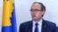 Kosovo: Prime Minister of Kosovo, Avdullah Hoti during an interview with RFE/RL.