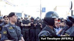 Москва, Триумфальная площадь, 31 мая 2011