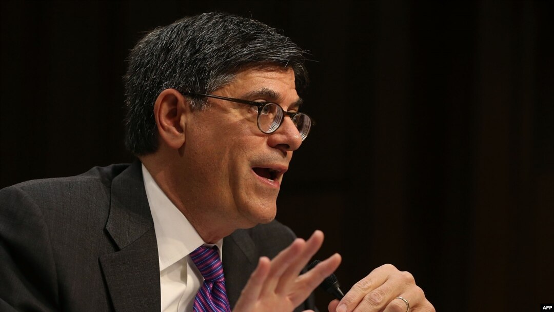 U.S. Treasury Secretary Jacob Lew.