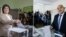 Лидерката на БСП Корнелија Нинова и лидерот на ГЕРБ Бојко Борисов, двете партии со најголема поддршка според испитувањата на јавното мислење