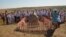 Памятный камень в честь Полтыша на Болтушиной горе в Малмыже