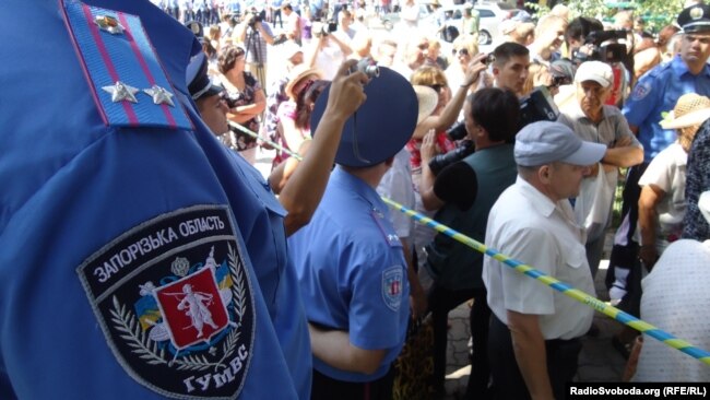 Протест проти насильства міліції у Врадіївці, липень 2013 року