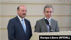 Valeriu Ghilețchi cu Iurie Leancă