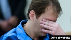 Convicted Iranian tycoon, Babak Zanjani attending a court hearing. 2015