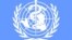 World -- Logo of the World Health Organization (WHO)