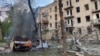UKRAINE -- Aftermath of Russian Army Airstrike on the Center of Kramatorsk, Donetsk Oblast, May 25, 2026