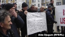 Protest poljoprivednika, Sarajevo, 14. januar 2013.