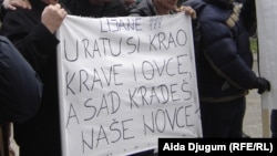 Sa protesta poljoprivrednika u januaru 2013.