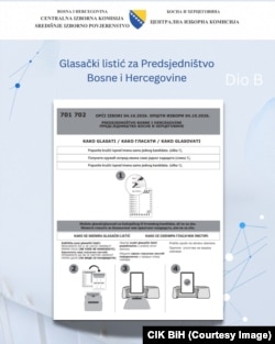CIK BiH je objavio i objašnjenje kako se glasa