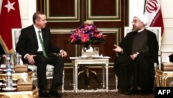 Իրանի նախագահի և Թուրքիայի վարչապետի հանդիպումը Թեհրանում, 29-ը հունվարի, 2014թ․