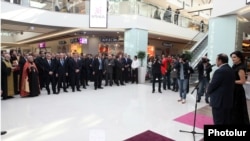 Armenia -- President Serzh Sarkissian attended the opening of "Yerevan Mall", 20 Feb, 2014