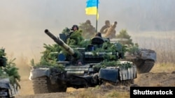 Учения украинской армии в Житомирской области, 2018 год
