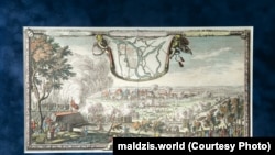 Гравюра «Горад і замак Берасьце Літоўскае» (Urbs et Castellum Brestzie Litewski, 1696)