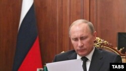 Рускиот претседател Владимир Путин 