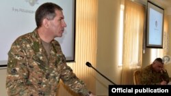 Начальник Генерального штаба Вооруженных сил Армении Оник Гаспарян (архив)