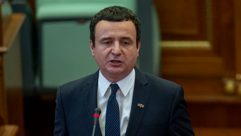 Kurti u Parlamentu Kosova brani politiku ublažavanja krize