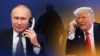 Collage Putin Trump Phone call