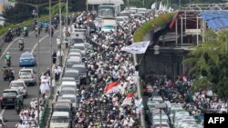Під час демонстрації у Джакарті, 2 грудня 2016 року