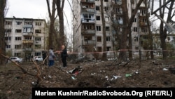 Наслідки російської атаки у Києві, 16 квітня 2026 року 