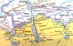 Карта анклава Сох.