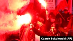 Ұлтшылардың былтырғы маршынан көрнекі сурет.