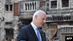 Специјалниот пратеник на Обединетите нации за Сирија, Стафан де Мистура