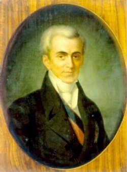 Іоанн Каподистрія (1776–1831) – дипломат російської служби, перший президент Греції