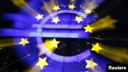 Logoja e Bankës Qendrore Evropiane.