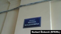 Passage of Milan Mladenovic in Novi Sad
