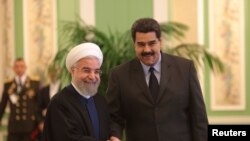 Hassan Rouhani və Nicolas Maduro