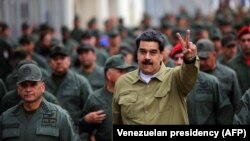 Nicolas Maduro u vojnoj bazi u Karakasu, 30. januar