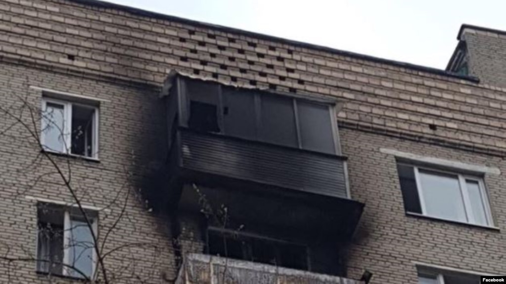 Russian lawmaker Sergei Shargunov believes arsonists sparked the fire by throwing an incendiary object onto his balcony.
