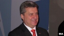 Претседателот Ѓорге Иванов .