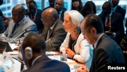 Заседание совета директоров МВФ и Всемирного банка