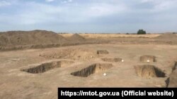 Мусульманське поховання в зниклому селі Унгут Кіровського району Криму