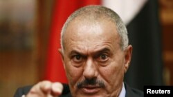 Yemen's President Ali Abdullah Saleh 