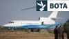 Avioni që barti presidenten e Komisionit Evropian, Ursula von der Leyen, dhe stafin e saj ngrihet nga pista e bazës ajrore "Mihail Kogalniceanu", pranë Konstancës, Rumani, 1 shtator.