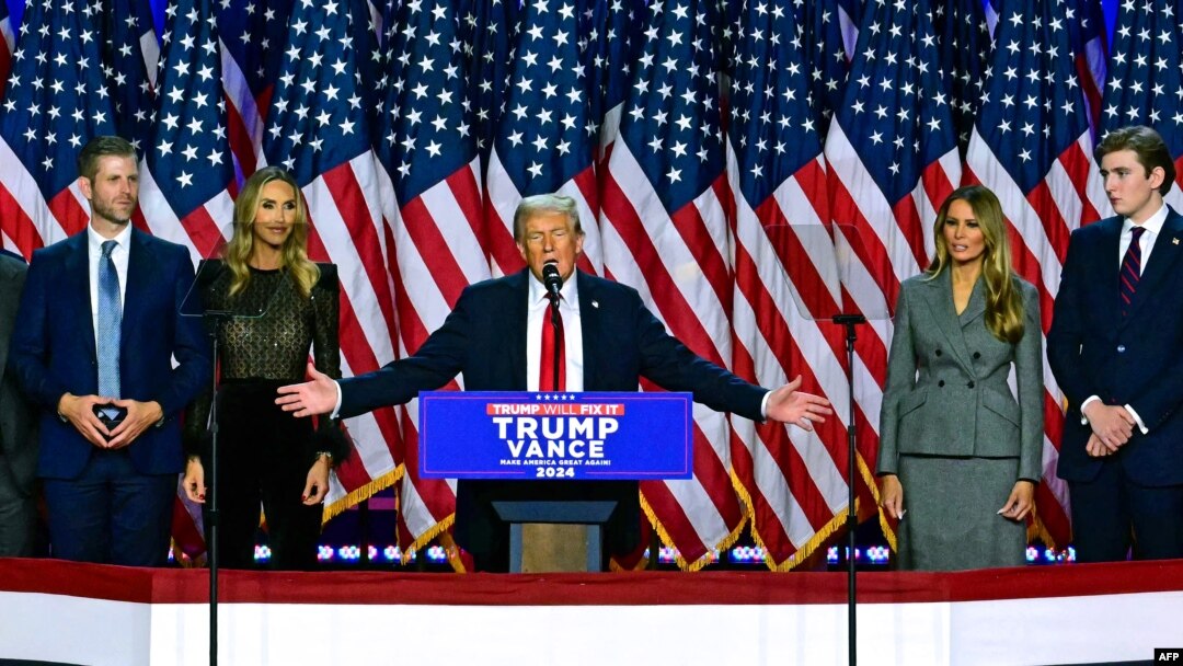 Дональд Трамп. 2024-жылдын 6-ноябры.