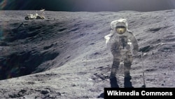 Astronaut Charles Duke walked on the moon as part of Apollo 16 in April 1972.